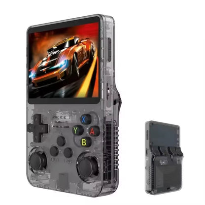 R36S Retro Handheld Game Console Liunx 3.5-Inch IPS Screen Built in 64G 20000 Classical Games Portable Game Console Holiday Gift
